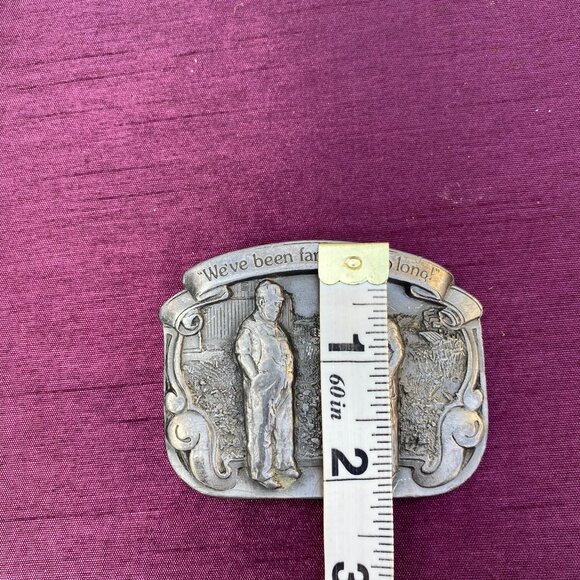 3-(B&B) Vintage. Collectors. 1989. We've Been Farming Too Long. Belt Buckle. - Picture 5 of 5